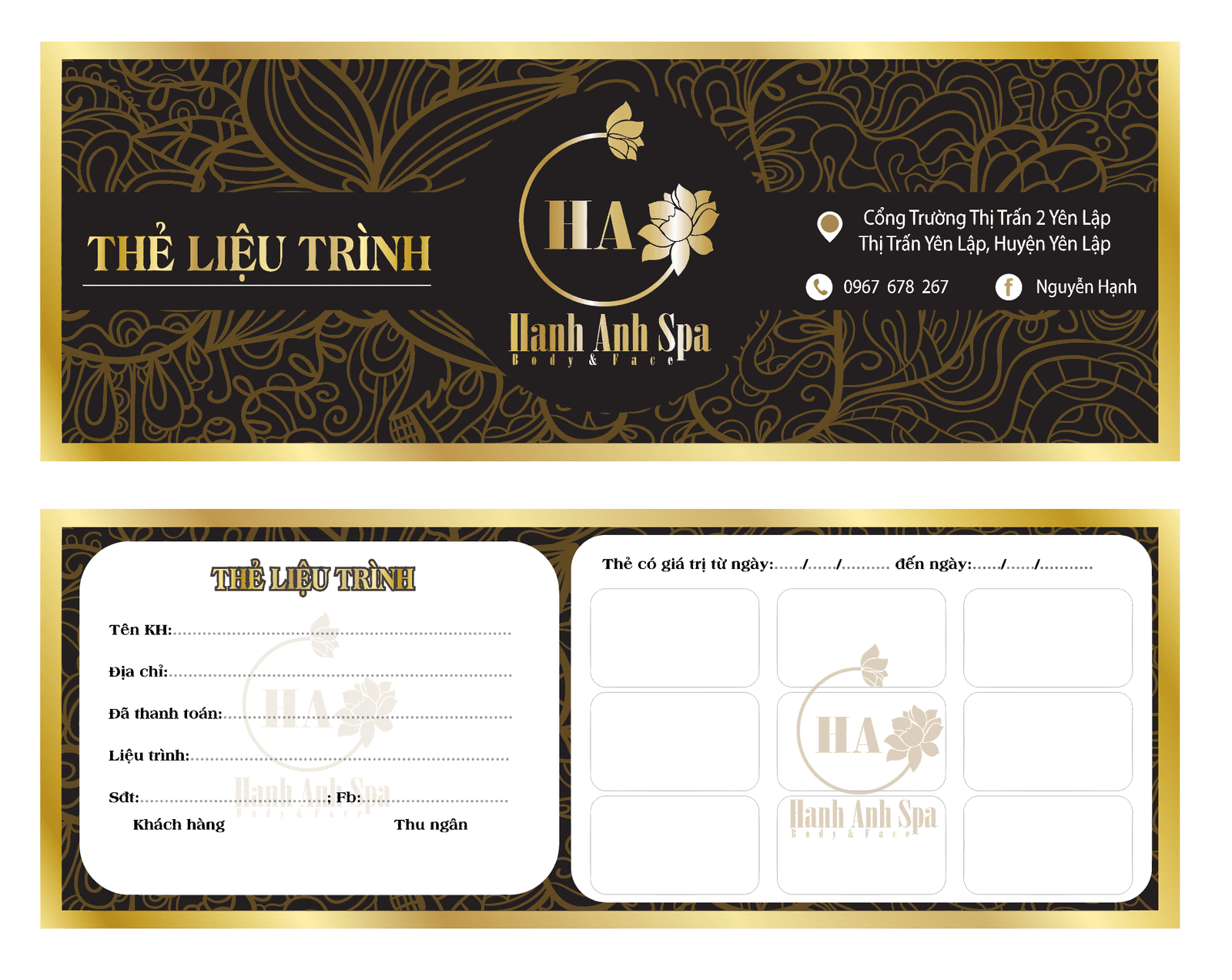 IN THẺ LIỆU TRÌNH