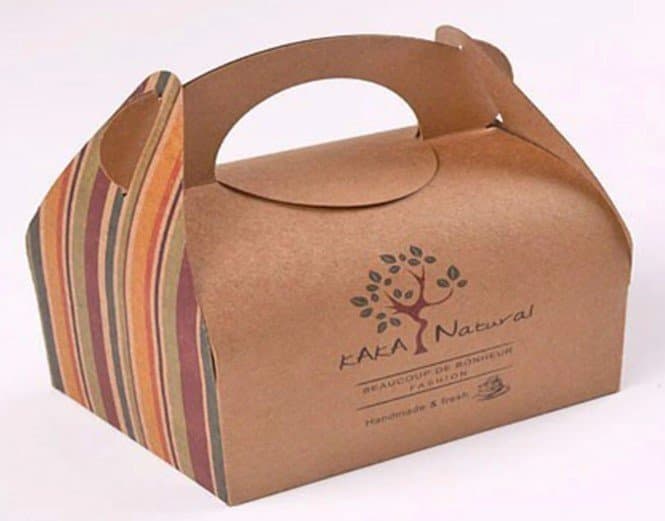 MỘT SỐ MẪU HỘP GIẤY KRAFT ĐỰNG BÁNH