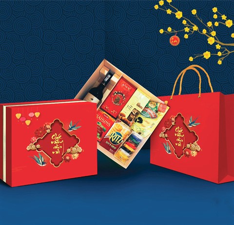 Giỏ quà tết 2023